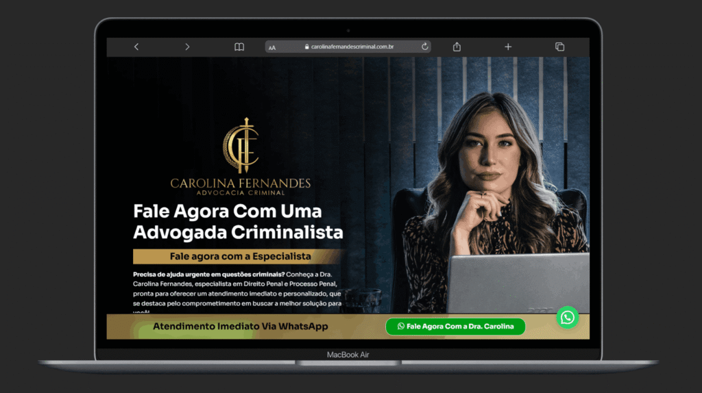 Landing Page para Advogados: guia estrutural para ranquear, converter e respeitar a OAB