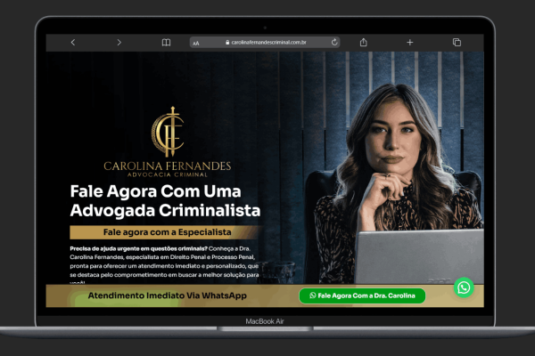 Landing Page para Advogados: guia estrutural para ranquear, converter e respeitar a OAB